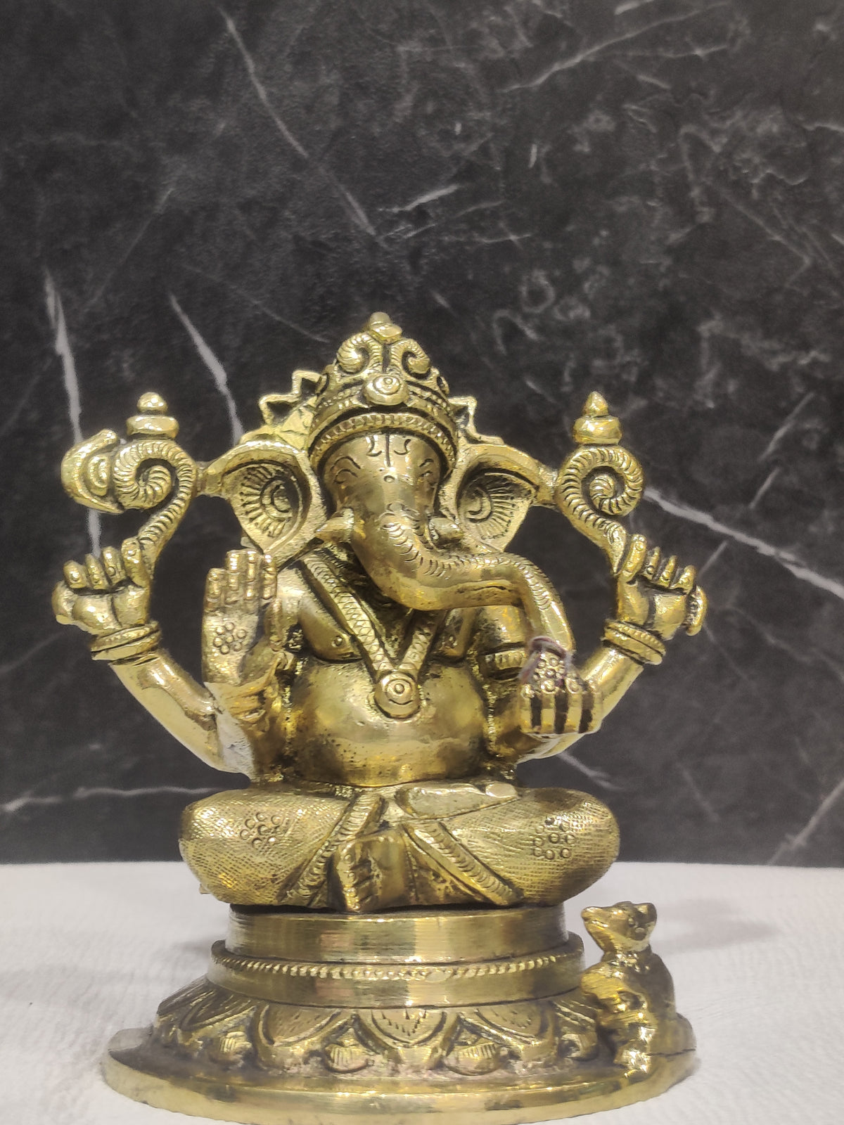 Divine Elegance: Lakshmi & Ganesha Premium Idol